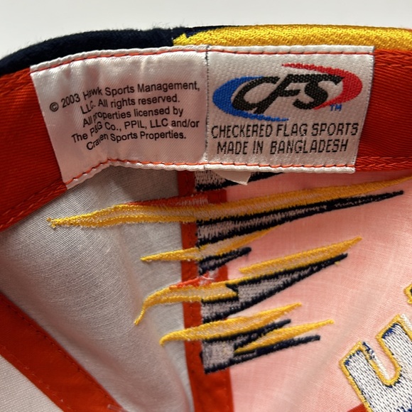 NWT Vintage Retro NASCAR Ricky Craven Tide Racing 32 Hat - Picture 7 of 8